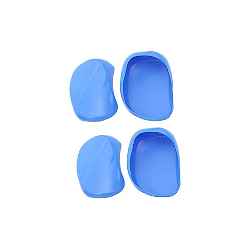 FRCOLOR Hair Coloring Ear Protectors 4pcs Hair Dye Earmuffs for Home Use Salon Ear Cover for Women Random Color