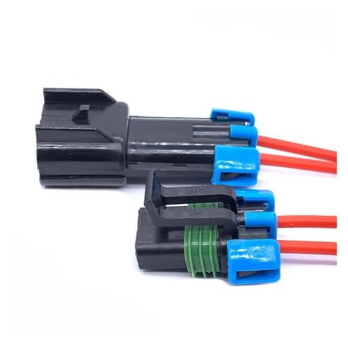 Conector 15300027 de 2 pines para sensor de ventilador automotriz en viajes largos 4
