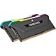 Corsair Vengeance CMH32GX4M2D3600C18 RGB Pro SL Arbeitsspeicher (32 GB (2 x 16 GB), DDR4 3600 (PC4-28800) C18, 1,35 V) Schwarz