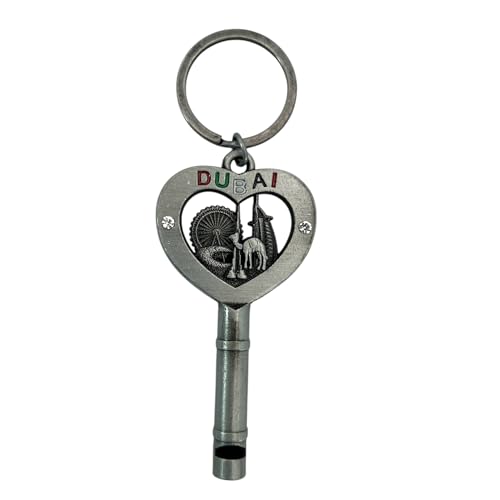 Bells Box Porte-clés souvenir de Dubaï – Cadeau de voyage des Émirats arabes unis, Burj Khalifa et Dubaï, souvenir touristique, cadeau des Émirats arabes unis pour homme et femme, souvenir de Dubaï,