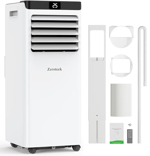Portable Air Conditioning Unit 9000 BTU,2024 Upgraded Fast Cooling&Energy Efficient Powerful Air Conditioners for Room 300Sq. Ft,3-1 Dehumidifier,Fan with 2 Fan Speeds,Smart Display&Remote Control Portable Air Conditioning Unit 9000 BTU,2024 Upgraded Fast Cooling&Energy Efficient Powerful Air Conditioners for Room 300Sq. Ft,3-1 Dehumidifier,Fan with 2 Fan Speeds,Smart Display&Remote Control