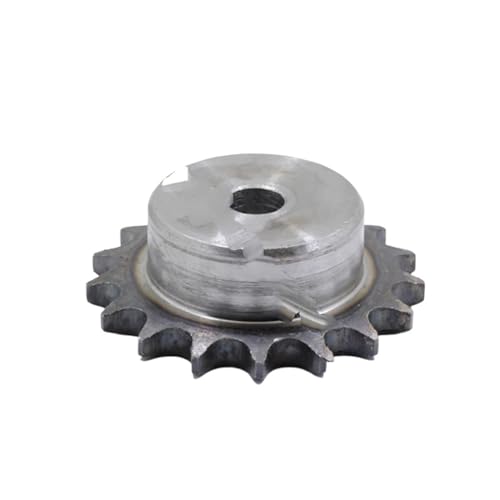 Bevel Gear Pinion Hardware Mechanical 08B 22 Teeth to 37 Teeth Sprocket Wheel Chain Gear Industrial A3 Steel Suitable for 08B Roller Chain Pitch 12.7mm(24 Teeth)