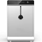 con pantalla táctil biométrica de huellas dactilares y contraseña virtual digital, caja fuerte para el hogar con bolsa de documentos ignífuga para el armario del hogar, oficina, hotel, negocios, gabi
