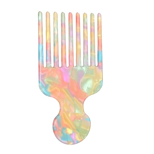 Peine Hair Pick con dientes anchos para rizos 12.19 cm miniatura 1