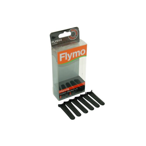 5137651906 5138469902 Rasenmäher FLY014 FLY14. Klinge aus Kunststoff, passend für FLYMO Micro lite, Minimo, Hover Vac Kantennahes Mähen, Vac n