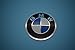 BMW Emblema, Cerchio in Lega, con Logo Centrale Adesivo, 70 Mm (36136758569), Nuovo