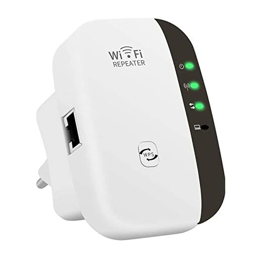 TOMOT Repetidor WiFi, 300Mbps Extensor WiFi, Amplificador WiFi 2.4GHz con Repertidor/Ap Modo y la función WPS, 1 Puerto Fast Ethernet Wireless Amplificador