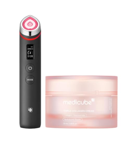 Booster Pro medicube con Crema de Triple Colágeno para el Cuidado Reafirmante en Casa