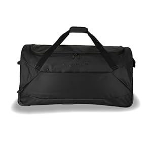 travelite Trolley Reisetasche mit Rollen aus wasserabweisendem Material, Basics Weichgepäck Rolltasche mit großem Hauptfach, 71 cm, 97 Liter