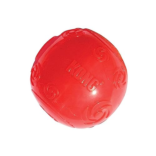 KONG Squeezz Ball Hundespielzeug, Größe XL, 8,9 cm Durchmesser, 3 Stück