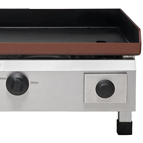 Chapa Dobrada 60x50, 2 Queimadores, Marchesoni Profissional, Inox