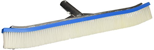 Pentair R111046 92 Aluminum Back Curved Brush With White Nylon Bristles, 18-Inch #TOP9