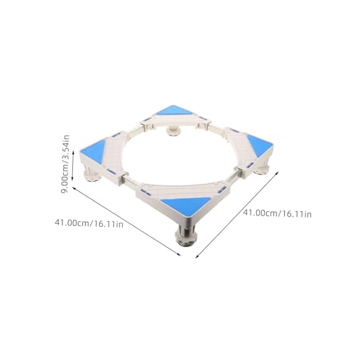 Base de machine à laver blanc design ergonomique et support stable universel