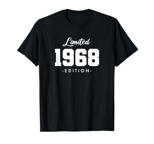Retro 54 Años Nacido en 1968 Edición Limitada 54 Cumpleaños Camiseta