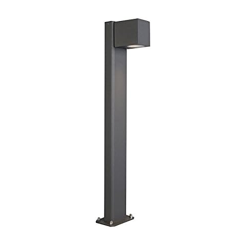 Lámpara de pie Qazqa BALENO Aluminio/Vidrio Alargada 65cm IP44 Cover
