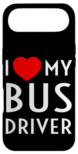 I Love My Bus Driver Red Heart �K�[���t�����h �� �{�[�C�t�����h �X�}�z�P�[�X iPhone Air �p