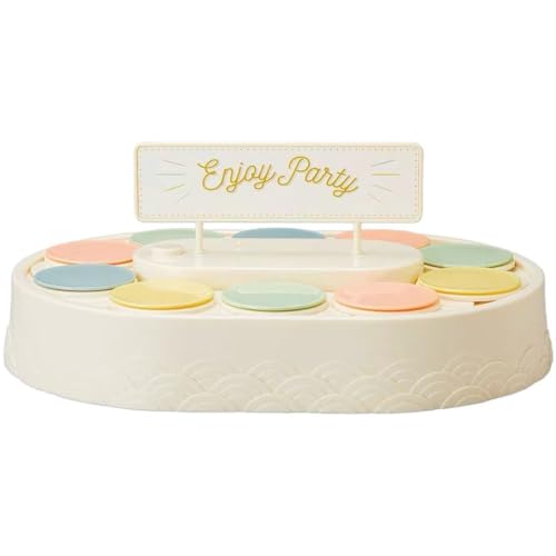 回転寿司器 回転寿司機 回転寿司マシン 360度自動回転 卓上 テーブルディスプレイスタンド コンベア寿司デザートディスプレイスタンド 寮 お家用のサムネイル