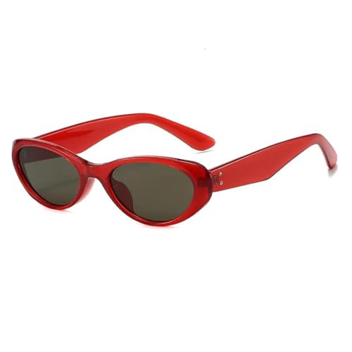 Lunettes de soleil vintage œil de chat aux rivets tendance et verres léopard protecteurs UV400