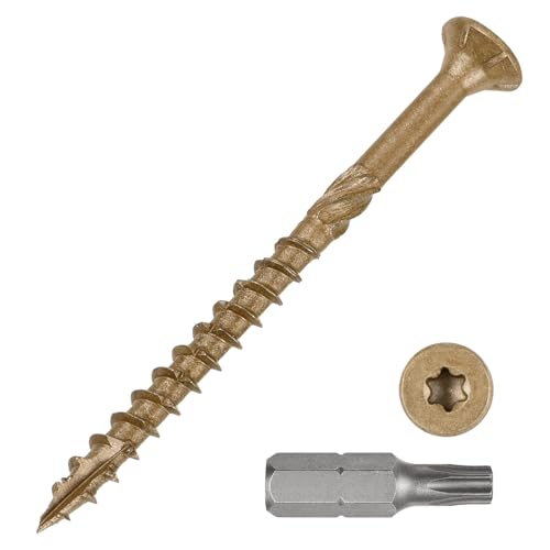 Vis de terrasse Torx T25 pour rénover vos chaises de jardin en bois