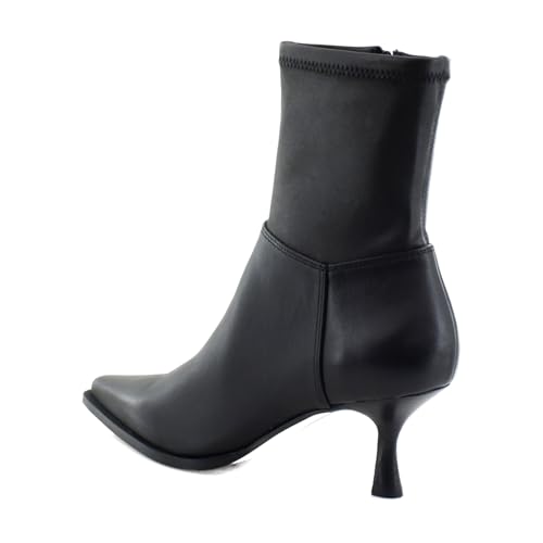 Steve Madden Stasia Women's Boots Black Leather Size 9.5 M3