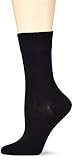 Nur Die Damen Strick Socken Pflegende Komfort, Gr. 39/42, Schwarz (schwarz 940)