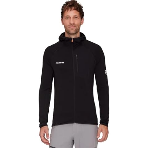 Mammut Men's Aenergy Light ML Hooded Jacket, Black, XL Cover