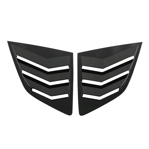 Persiennes de fenêtre BYD Song Plus en noir brillant pour un look sportif