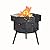 LEIFANTIYA Portable Fire Pit, Wood Burning Fire Pit with Carrying Bag, 3-Tier Campfire Fire Pit for Outside, Bonfire Stove Perfect for Camping Picnic, Outdoor Patio Garden Heating (20x20x19 inch)