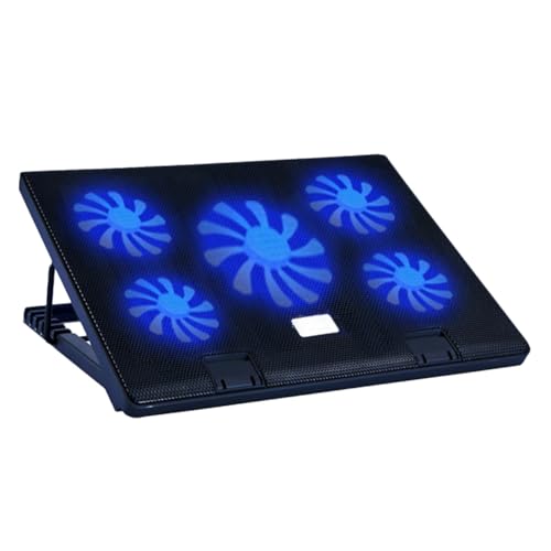 Holibanna portátil base cooler para laptop con ventiladores USB miniatura 1