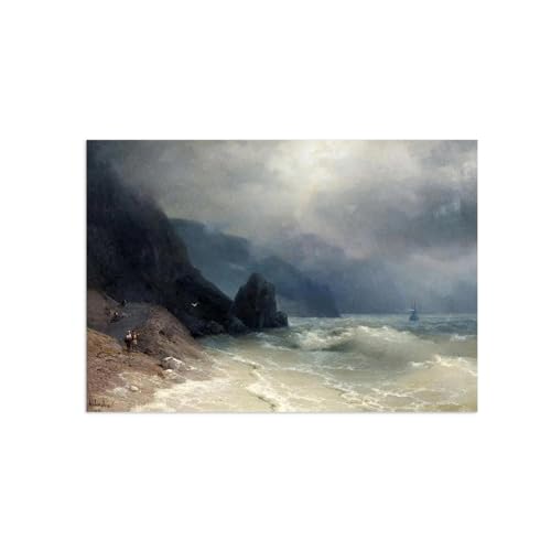 Impression murale sur toile Ivan Aivazovsky pour rafraîchir un mur vide sans cadre