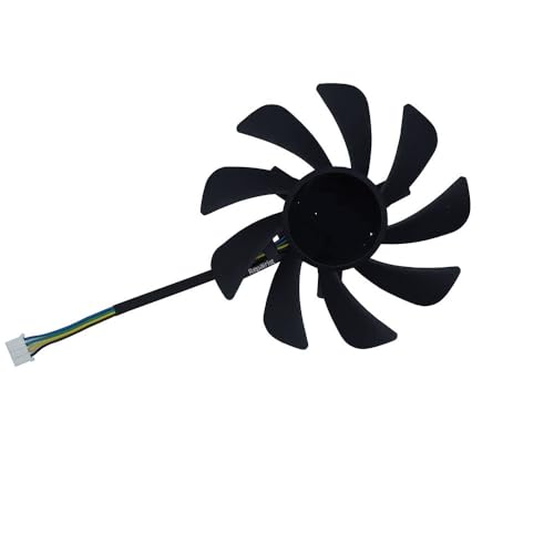 QWZOZST Enfriador de GPU VGA, Ventilador para Tarjeta gráfica, T129215SH, para Zotac GTX 1060 6 GB, para Mini GTX1060 3 ITX