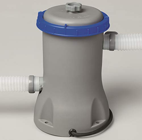 Bestway Fast Set Rund Pool Set, mit Filterpumpe plus Zubehör, blau, 457x107 cm – Bild 8