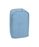 RITZ Polyester / Cotton Quilted Stand Mixer or Coffee Maker Appliance Cover, Dust and Fingerprint Protection, Machine Washable, Light Blue