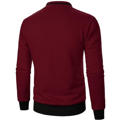 Mens Jackets Lightweight Full Zipper Sweatshirts Men's Fashion Baseball Sports Hoodies No Hood Long Sleeve Coat Loose4