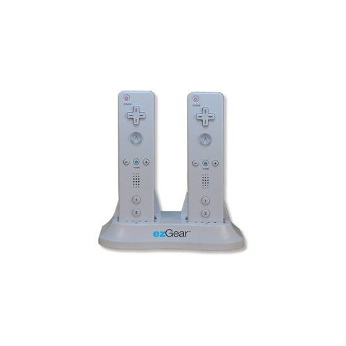 Ezgear Wii Power Play Duo Charges 2 Remotes