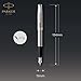 PARKER Sonnet Fountain Pen, Stainless Steel with Palladium Trim, Fine Nib (1931509)