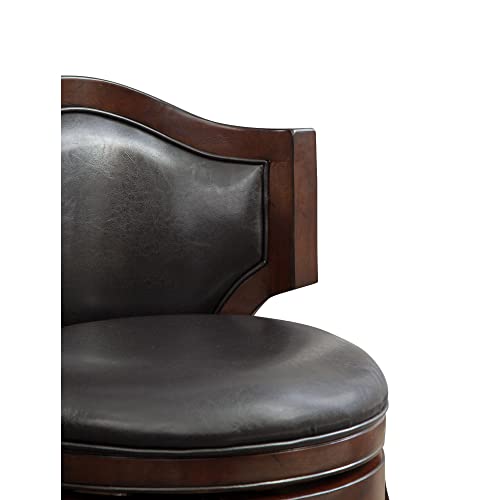 Steve Silver Company Jasper Bar Chairs, Set Of 2, Brown #TOP5