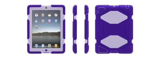 Amazon.com: Griffin Survivor Case for iPad 2/3 - Purple and