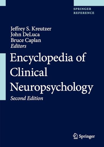 Cover of Encyclopedia of Clinical Neuropsychology