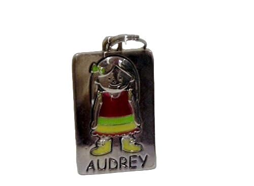 Ganz Abalorios personalizados para niños, diseño de Audrey, zinc, zinc, Zinc