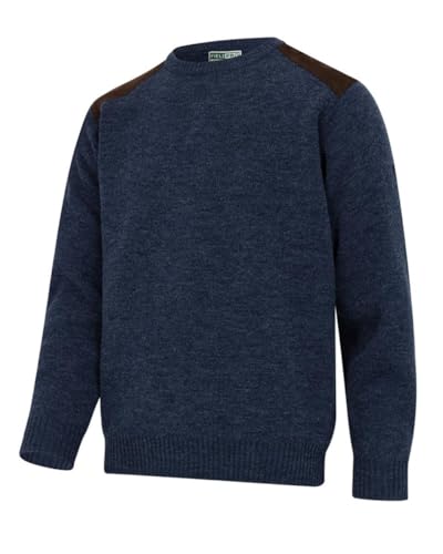 Melrose II Crew Pullover - Storm Blue Marl Large3