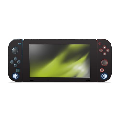 Autocollant Inter Milan compatible avec Nintendo Switch skin vinyle console et dock
