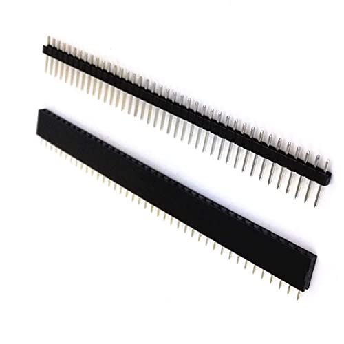 Conector Header 40 Pines Macho y Hembra 2.54mm Fila Simple miniatura 3