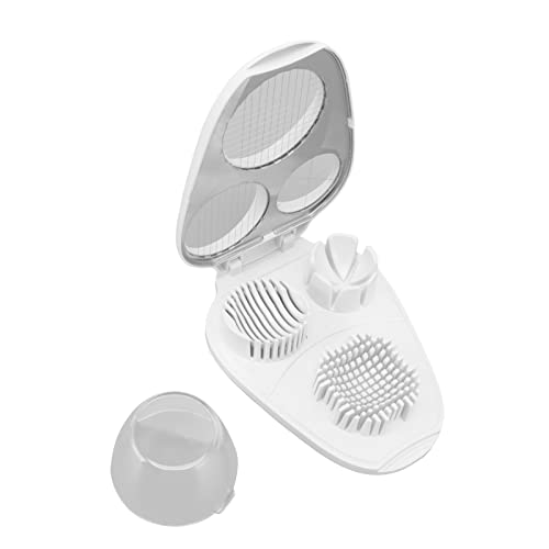 Egg Dicer with 3 Slicing Modes, Hard Boiled Egg, Tool for Decoration Salad, ABS Material Egg Dicer with Cover for Food Preparation