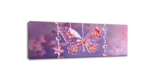 Peinture diamant papillon 100x300cm pour combler les grands murs vides