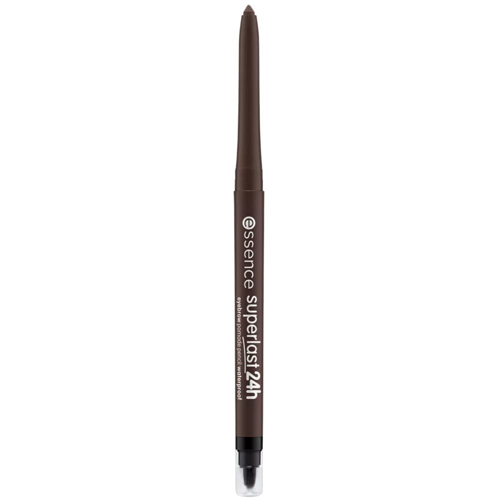 Essence Cosmetics SUPERLAST 24h eyebrow pomade pencil waterproof (0,31g), Cool Brown, 0.31 g (Pack of 1)