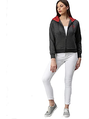 Image of ADBUCKS Women's Cotton Hooded Hoodie