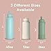 Hydrapeak 32oz Sport Insulated Water Bottle with Straw Lid, Leak & Spill Proof, Keeps Drinks Cold for 24 Hours, Hot for 12 Hours, Premium Stainless Steel Water Bottles (32oz, Peony)