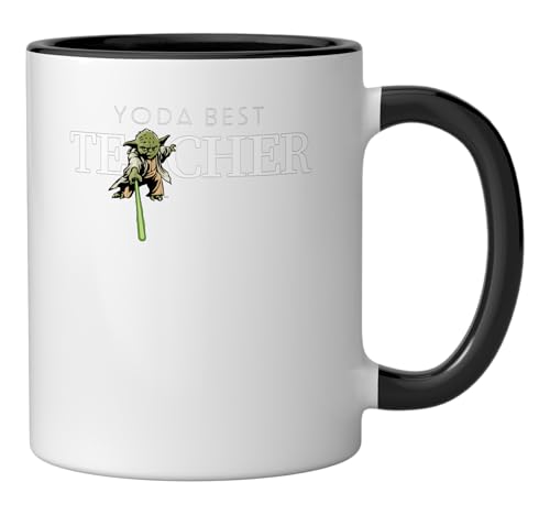 Taza cerámica Star Wars Yoda Best Teacher 11 oz miniatura 2
