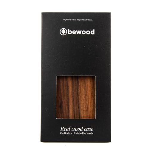 Coque en bois véritable antichoc silicone TPU compatible avec chargeur Qi